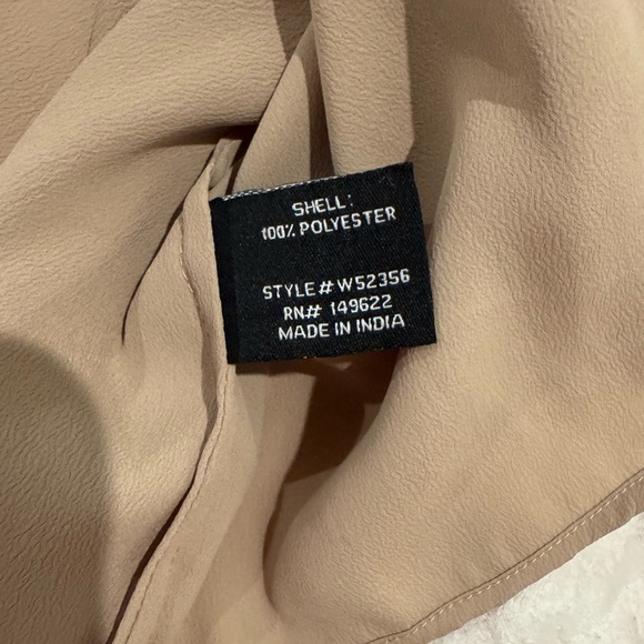 Walter Baker Beige Ruffle One-Shoulder Top - Picture 8 of 8